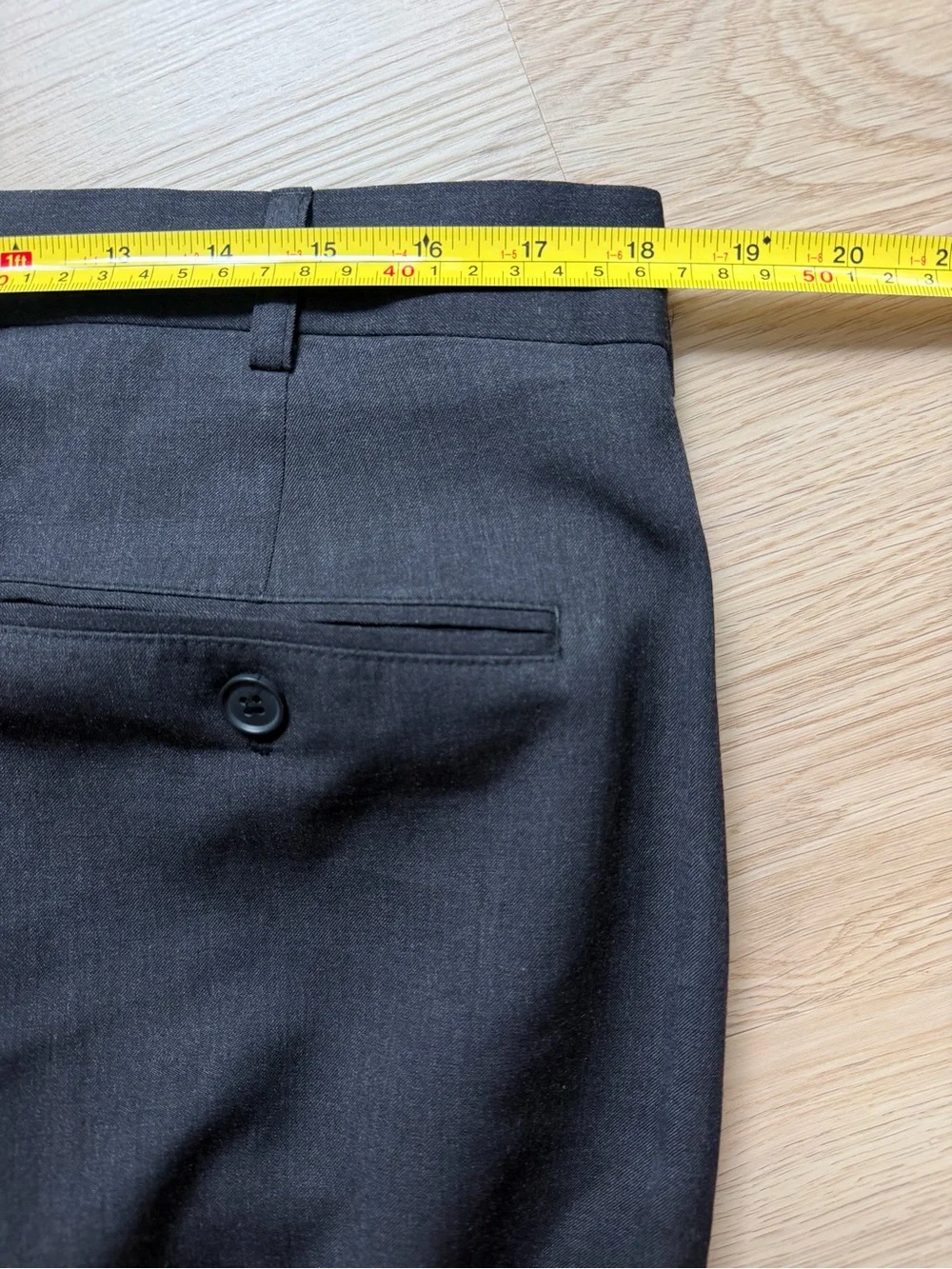 Jos A Bank Pants Mens 36x31 Gray Wool Pleated Dress Trousers Formal Slacks